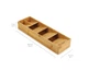 Органайзер для столових приборів Joseph Joseph DrawerStore Bamboo 85168 - зображення 2