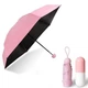 Кишеньковий міні парасольку в капсулі Umbrella рожевий 18 см - зображення 1