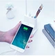Умная настольная светодиодная лампа 3в1 со встроенным аккумулятором и PowerBank White - изображение 4