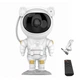 Лазерный ночник-проектор галактики AToys Astronaut‌ астронавт на подставке, 8 проекций + Пульт ДУ - изображение 2