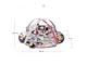 Развивающий коврик 4SMART, Kinderkraft, 00-00304279, KP4SMA00MUL0000 - изображение 8