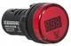 Вольтметр цифровой 5-30V DC красный [A0190010015] AD22-22DVM АСКО - изображение 1