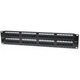 Патч-панель 19" Intellinet 513579 48xRJ45 UTP Cat.5e 2unit чорна - зображення 1
