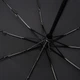 Зонт складной Laras C10001ablack полный автомат Черный (ROZ6400178788) - изображение 3