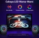 Компьютерные колонки Kisonli X20 Bluetooth, 20W, USB, RGB light, Black - изображение 8