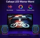Комп'ютерні колонки Kisonli X21 Bluetooth, 20W, USB, RGB light, Black - зображення 5