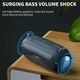 Портативная беспроводная Bluetooth колонка Hopestar A41 |BT, 10W, TWS, AUX/TF/USB/FM, 6h Max, IPX6| Серый - изображение 6