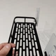 Набор полок из алюминия с прямым дном Haoxin HC-31 Rectangular (2 ячейки) Черные - изображение 3