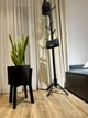 Вешалка для одежды WoodDecor напольная деревянная Чорна Black - изображение 5