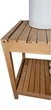 Банкетка для взуття, лавка 77х36х50 см WoodDecor покрита лаком - зображення 3