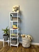 Стелаж, этажерка WoodDecor из дерева Белый - изображение 2