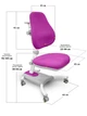 Дитяче крісло Evo-Kids Omega KS Violet (Y-220 KS) - зображення 4