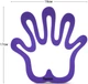 Підставка під гаряче Fissman Lilac Hand 16x17см силіконова - зображення 4