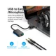 Звуковая плата Vention Audio USB 2х3,5 мм jack 0.15m (CDYB0) - изображение 3