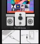 Компьютерные колонки 2.1 Kisonli U3000BT, Bluetooth, AUX, 5W+2x3W - изображение 3