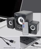 Комп'ютерні стовпчики 2.1 Kisonli U2800BT, Bluetooth, AUX, 5W+2x3W - зображення 5