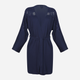 Szlafrok DKaren Fibi XL Navy Blue (5903251370111) - obraz 5