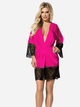 Szlafrok DKaren Jessica XS Dark Pink (5902686566960) - obraz 1