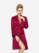 Szlafrok DKaren Nancy 2XL Crimson (5902230059757) - obraz 1