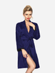 Szlafrok DKaren Nancy S Navy Blue (5902230060012) - obraz 1