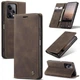 Чохол книжка з магнітом Xiaomi Redmi Note 12 Pro 5G CaseMe Dark Brown (33841-05) - зображення 1