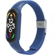 Ремінець для Xiaomi Mi Band 7/6/5/4, Braided Solo Loop, синій, нейлоновий плетений браслет, еластичний змінний ремінець для фітнес-трекера з надійним кріпленням, ArmorStandart (ARM69903) - зображення 1