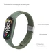 Ремешок Nylon ArmorStandart Braided Solo Loop для Xiaomi Mi Band 7/6/5/4 Khaki (ARM69905) - изображение 3