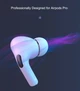 Набор амбушюр 3 пары силиконовые Grendio для наушников AirPods Pro, размер S, М, L, Белые (2049057) - изображение 3