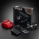 Фрезер Мокс X105 на 65W - 45000 об/мин (красный/red) для снятия материала и обработки кутикулы - изображение 2
