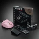 Фрезер Мокс X105 на 65W - 45000 об/мин (розовый/pink) для снятия материала и обработки кутикулы - изображение 4