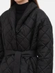 Куртка демисезонная длинная женская EQUILIBRI DVS Coat MN S Черная (2299965715755) - изображение 3
