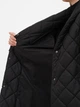 Куртка демисезонная длинная женская EQUILIBRI DVS Coat MN S Черная (2299965715755) - изображение 4