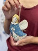 Сувенір ароматизований текстильний "Янгол ванільний, що молиться" ручної роботи, handmade святковий декор - зображення 5