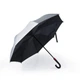 Зонт обратного сложения Umbrella RT-U1 Silver Remax 123403 Серого цвета для защиты от дождя и снега - изображение 1