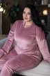 Кофта с брюками батал MiaNaGreen Пп1500 2XL Пудра - изображение 2