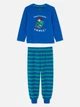Пижама флисовая сине-зеленая Roll (кофта+штаны) Primark 110см (400093502) - изображение 1