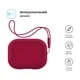 Чехол для наушников Armorstandart Silicone Case with straps для Apple Airpods Pro 2 Wine Red (ARM68620) - изображение 2