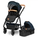 Коляска Lionelo 2 в 1 Amber Blue Navy (LO-AMBER BLUE NAVY (2in1)) - изображение 2
