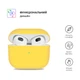 Чехол для наушников Armorstandart Ultrathin Silicone Case для Apple AirPods 3 Mellow Yellow (ARM60300) - изображение 2