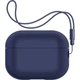 Чехол для наушников Armorstandart Silicone Case with straps для Apple Airpods Pro 2 Dark Blue (ARM68609) - изображение 1