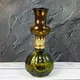 Лампа-светильник керосиновая "Алладин" (Лампадка) с герметичной конструкцией овал Желтая 18 см (туристическая, церковная, Пасхальная) - изображение 1