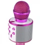 Бездротовий портативний Bluetooth мікрофон-караоке WS 858 Purple - зображення 3