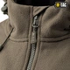 Куртка M-Tac флисовая Windblock Division Gen.II Dark Olive 2XL - изображение 5