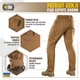 Брюки M-Tac Patriot Gen.II Flex Coyote Brown 36/32 - изображение 5