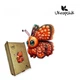 Пазл Ukropchik деревянный Очарованная Бабочка size - M в коробке с набором-рамкой (Enchanted Butterfly A4) - изображение 1