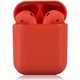 Безпровідні навушники Inpods 12 Macaron TWS сенсорні Bluetooth Red - зображення 1