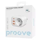 Багатофункціональна Розетка розгалужувач +2USB +Type-C 16A Proove Multifunctional Socket PD-01 EU 1AC, PSMF20210002 (6900111370488) - зображення 7