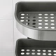 Кутова полиця для ванної IKEA BROGRUND 30408979 Сталева - зображення 4