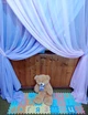 Готовый комплект гардин Magic розовый + сиреневый 3 м - изображение 4