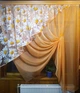 Занавеска Фая абрикосовый ромашка левая 1,7 * 2,8 м - изображение 2